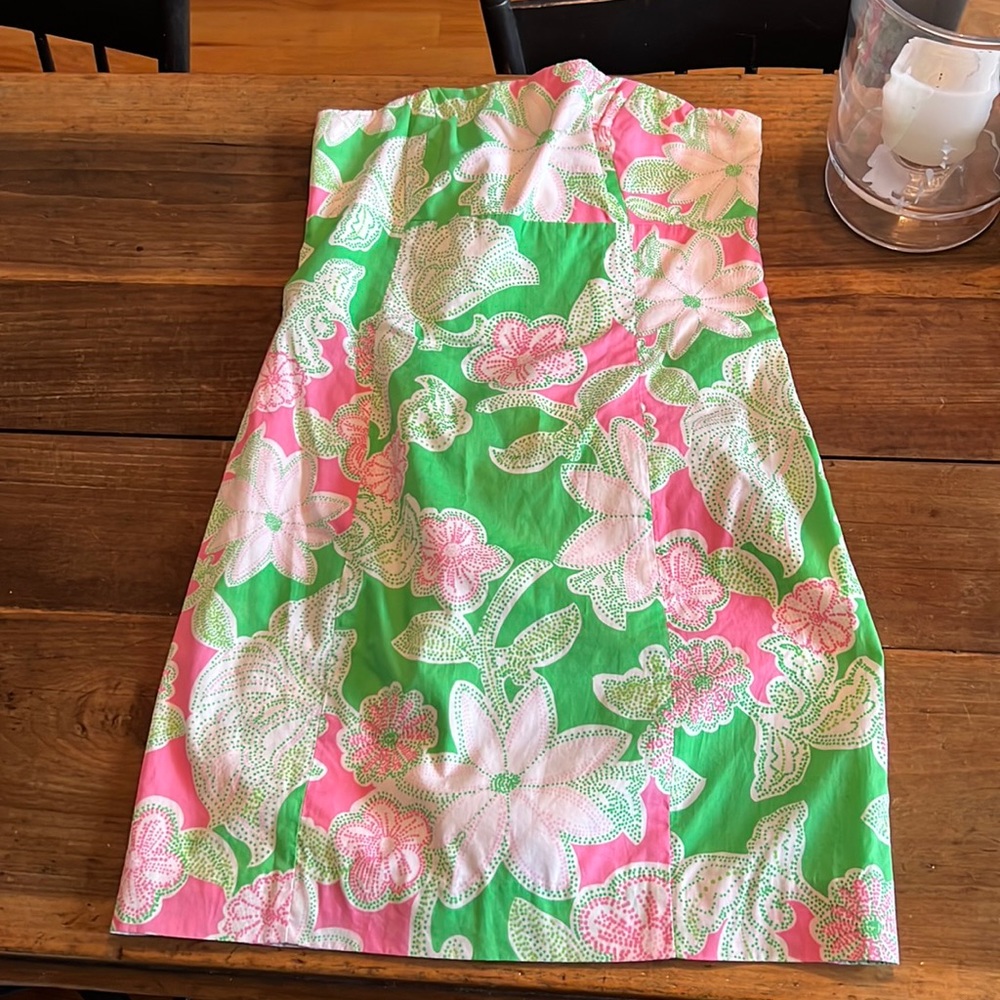 Worn once - Lily Pulitzer strapless dress!